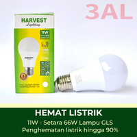 11W, HARVEST LIGHTING Bohlam LED A Bulb, Lampu LED 11 Watt