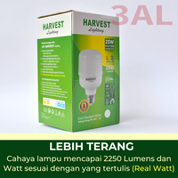 25W, HARVEST LIGHTING Kapsul LED T Bulb, Lampu LED 25 Watt