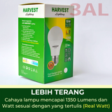 15W, HARVEST LIGHTING Bohlam LED A Bulb, Lampu LED 15 Watt